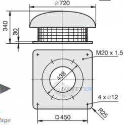 Rosenberg DH 355-6 E - описание, технические характеристики, графики